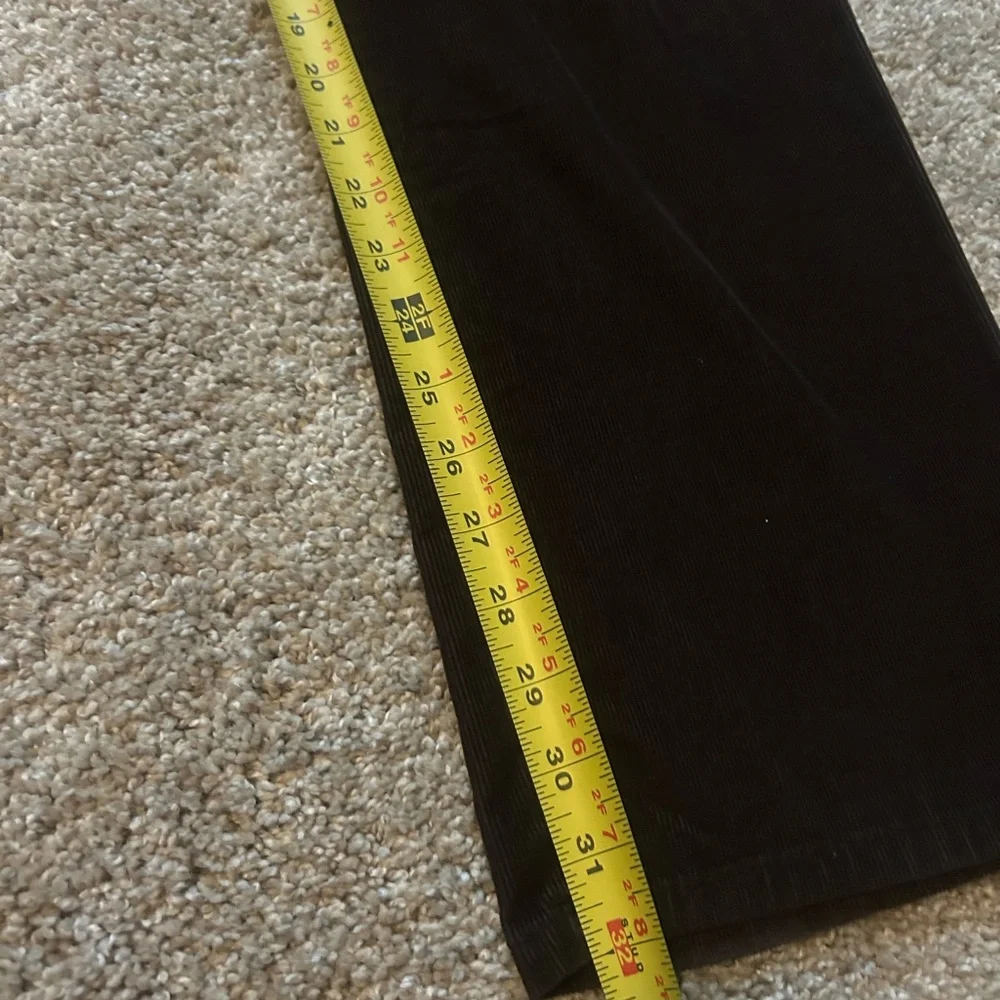 Nine West Corduroy Dark Brown Wide Leg Pants, sz 10 - Picture 7 of 11